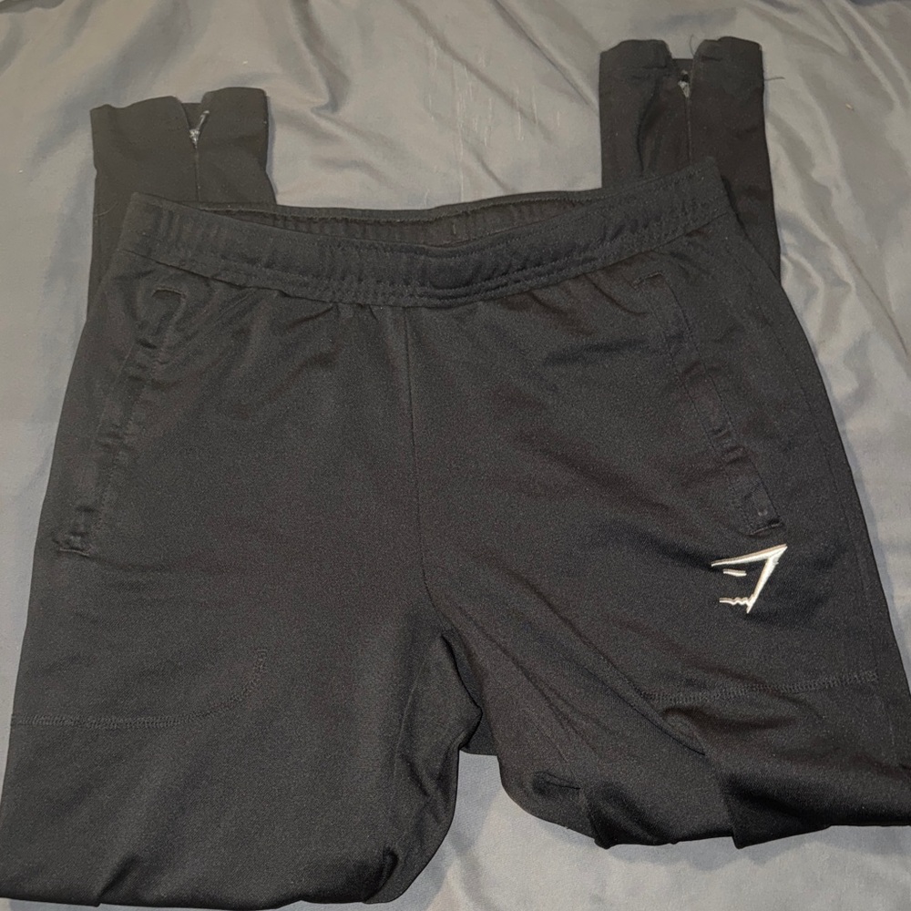 Gymshark women’s Black Joggers with Logo